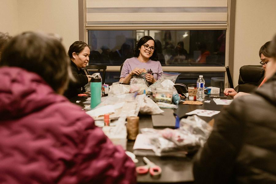 Stitching Wellness: Sewing Circles for Northern Patients