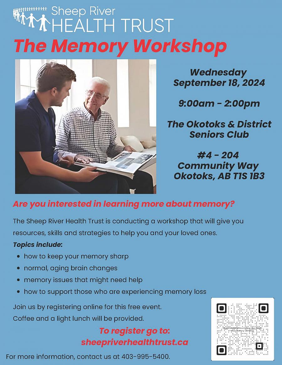 The Sheep River Health Trust – Memory Workshops