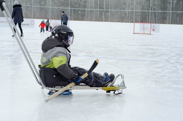 Calgary’s First Accessible Outdoor Rink
