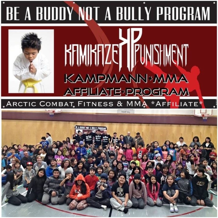 Be a BUDDY not a BULLY martial arts youth empowerment campaign Yellowknife